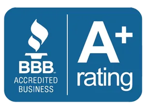BBB accredited business A+ logo