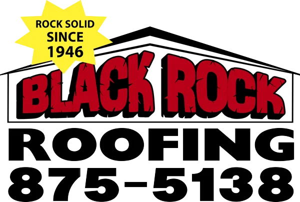 Black rock roofing